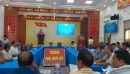Ông Lê Anh Tuân, Phó chủ tịch Liên hiệp các hội KH&KT tỉnh phát biểu khai mạc lớp tập huấn. Ảnh: Ái Trinh