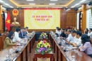 Quang cảnh buổi làm việc. Ảnh: Dũng Nhân