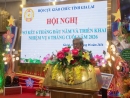 Ông Cao Văn Bình - Chủ tịch Hội Cựu giáo chức tỉnh phát biểu khai mạc Hội nghị