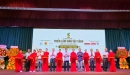 Các đại biểu cắt băng khai mạc Liên hoan, triễn lãm Sinh vật cảnh