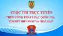 Mời tham gia: Cuộc thi trực tuyến tìm hiểu về Hiến pháp và pháp luật trong kỷ nguyên số
