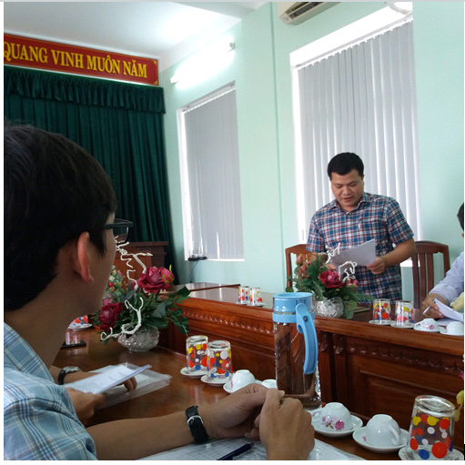 Đoàn công tác làm việc tại Sở Giao thông vận tải