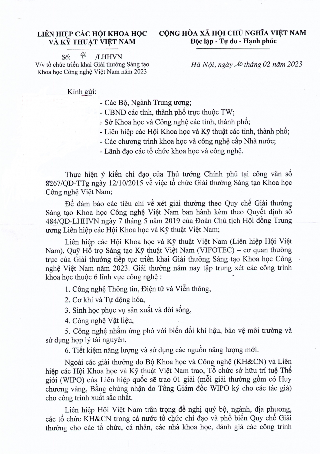 giai thuong stkhcn vn 1