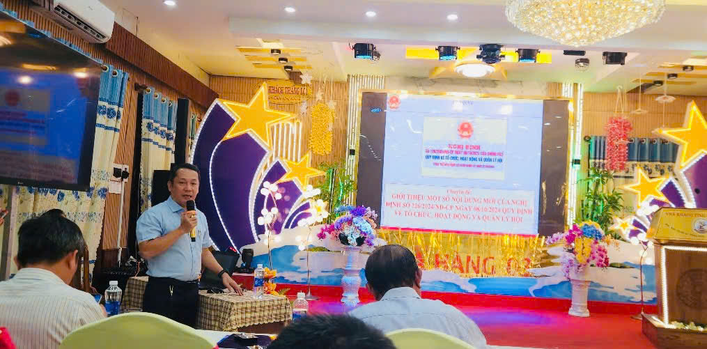 Quang cảnh tập huấn