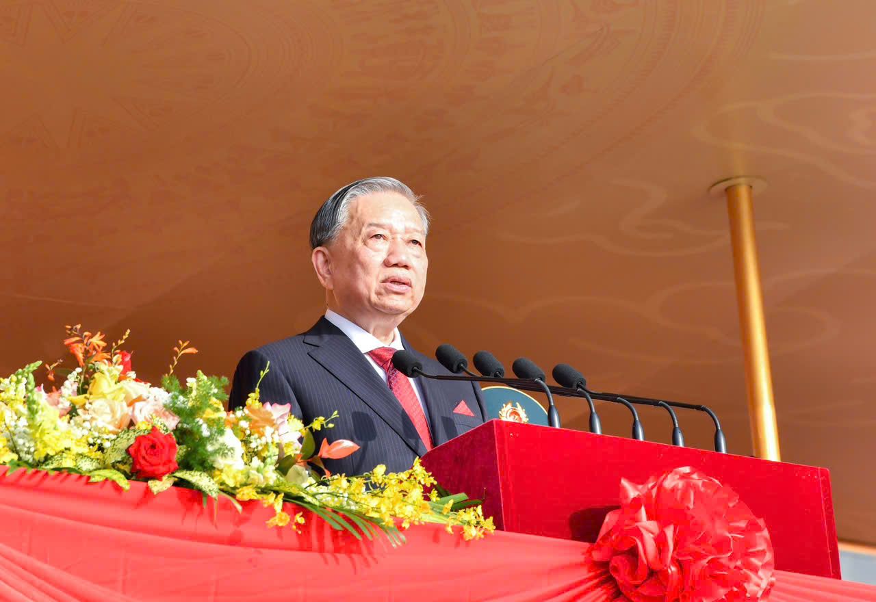 Tổng Bí thư Tô Lâm đọc Diễn văn Kỷ niệm 80 năm Cách mạng Tháng Tám thành công và Quốc khánh 2/9.