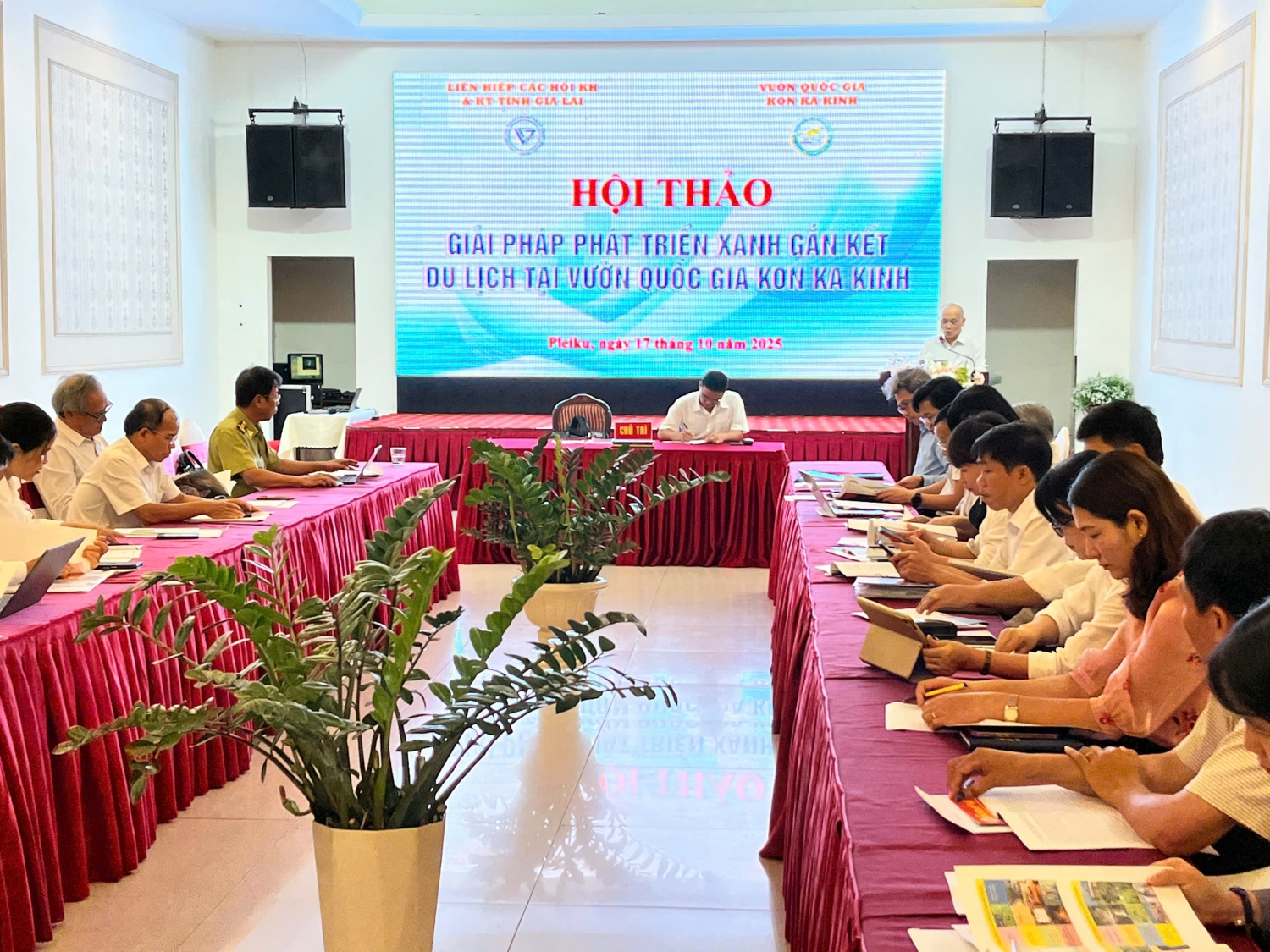 PGS.TS. Nguyễn Danh-Phó chủ tịch LHH phát biểu khai mạc hội thảo