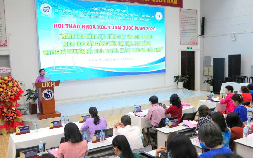 Toàn cảnh hội thảo