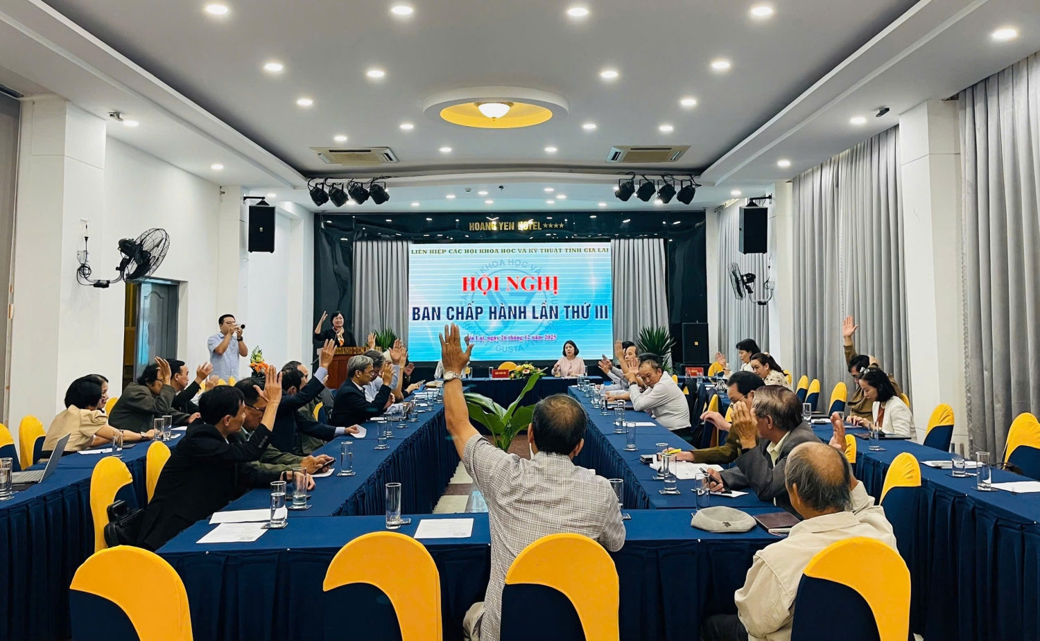 Hội nghị Ban Chấp hành Liên hiệp Hội tỉnh lần thứ III diễn ra vào ngày 26/12/2025