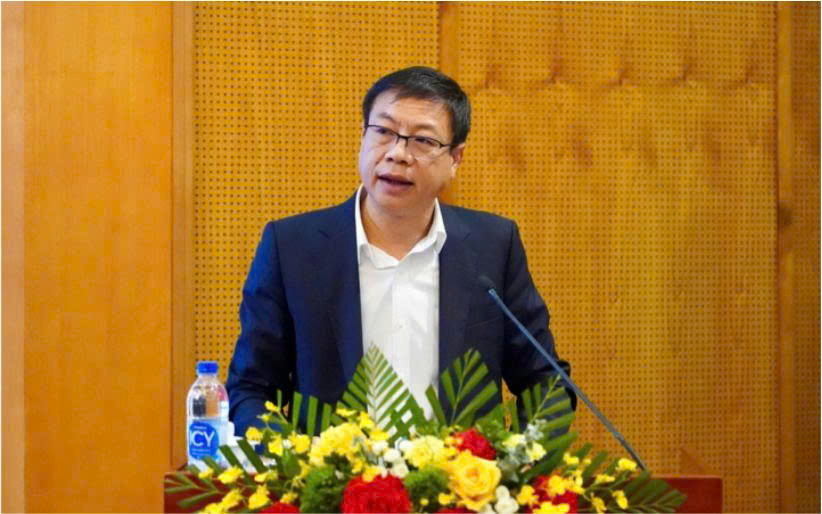 Thứ trưởng Lê Xuân Định phát biểu chuyên đề tại Hội nghị.