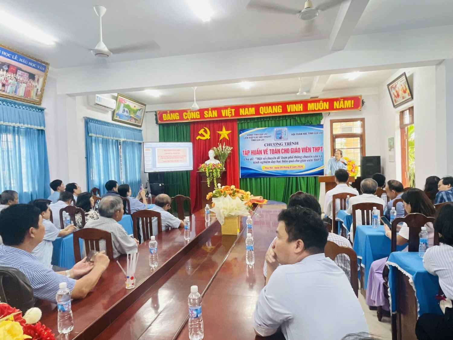 Quang cảnh chương trình tập huấn