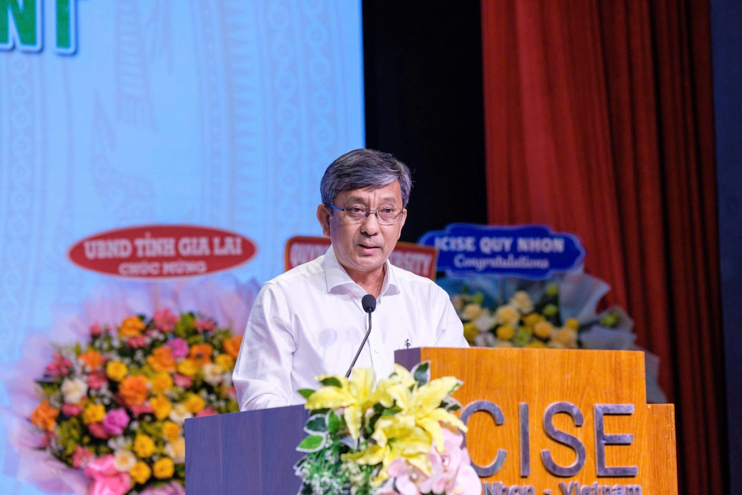 PGS.TS Trần Trung Tính - Thứ trưởng Bộ Khoa học và Công nghệ  phát biểu tại Hội nghị